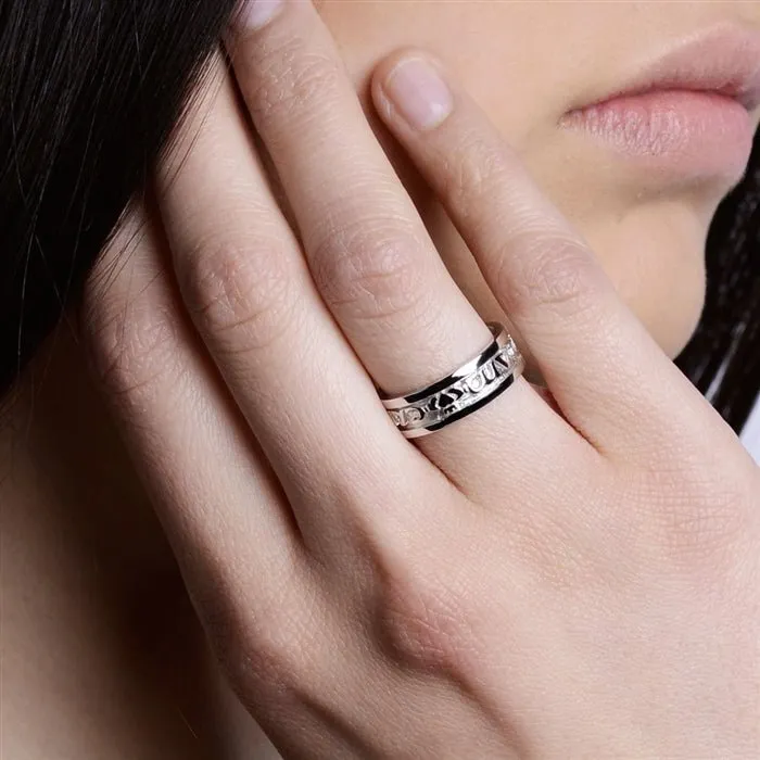 Retired Ladies Claddagh "Mo Anam Cara" Wedding Ring LS-WED183