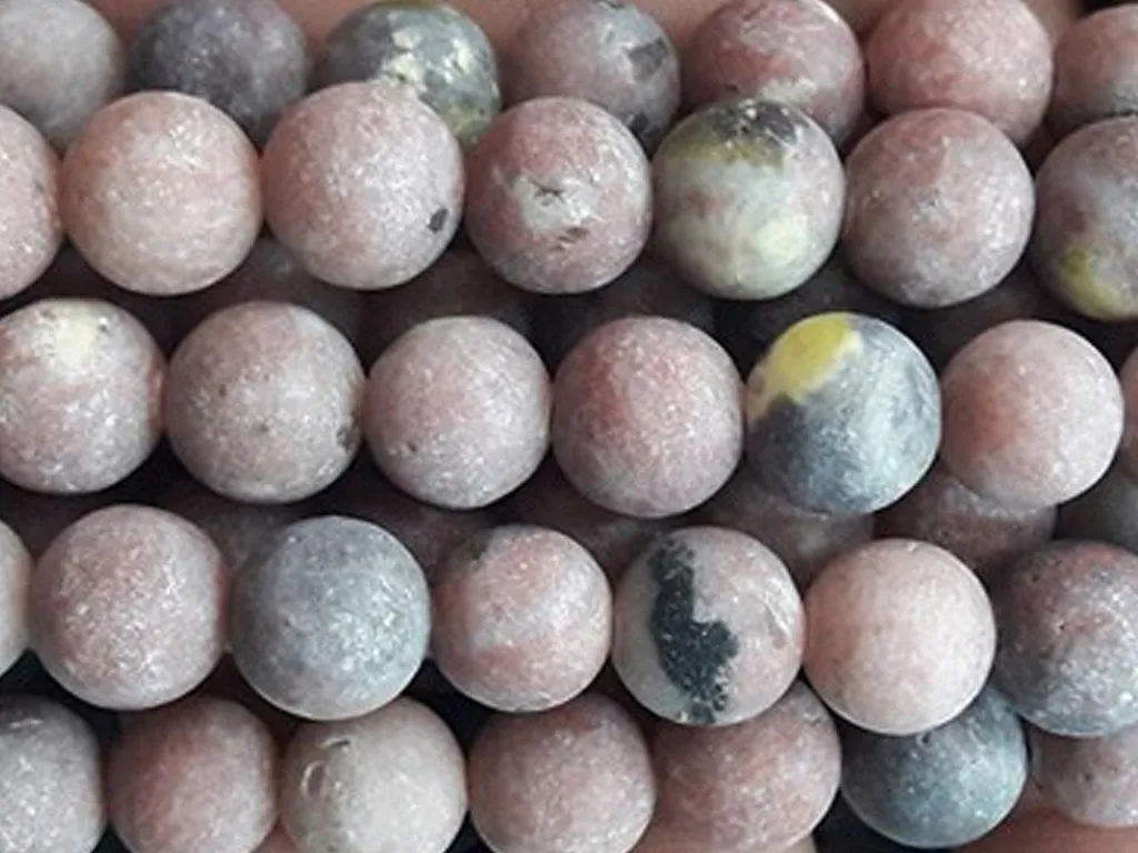 Rust Pink Semi Precious Quartz Stones