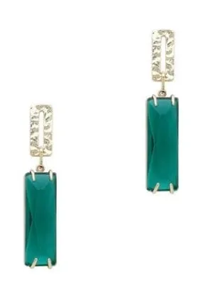Salty Emerald Earrings