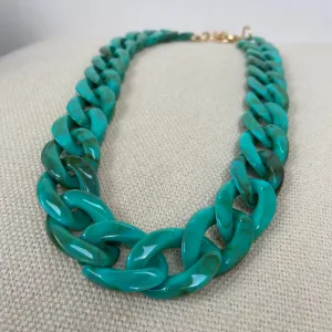 Small Chunky Link Statement Necklaces