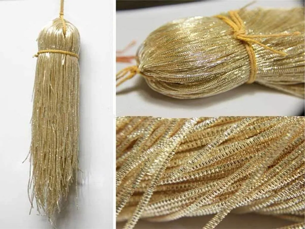 Sun Kiss Golden Nakshi / Bullion Wire (Wholesale)