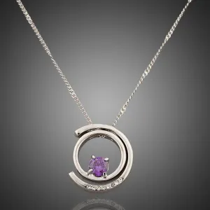 White Gold Chain Necklace KPN0014
