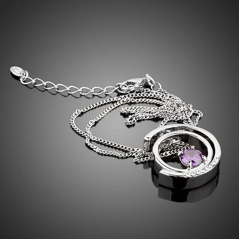 White Gold Chain Necklace KPN0014