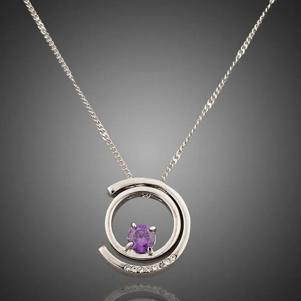White Gold Chain Necklace KPN0014