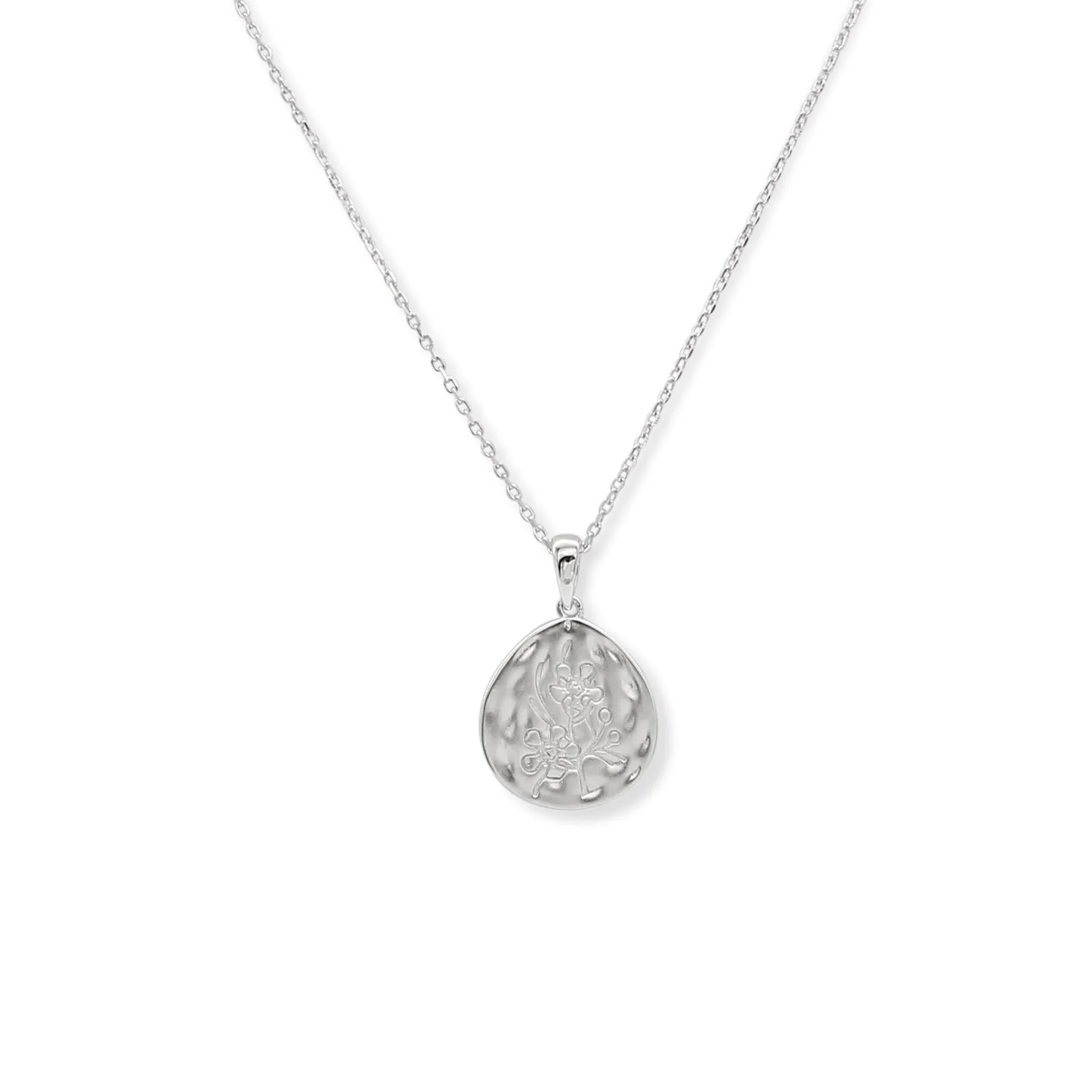 Wild Flower Necklace Sterling Silver