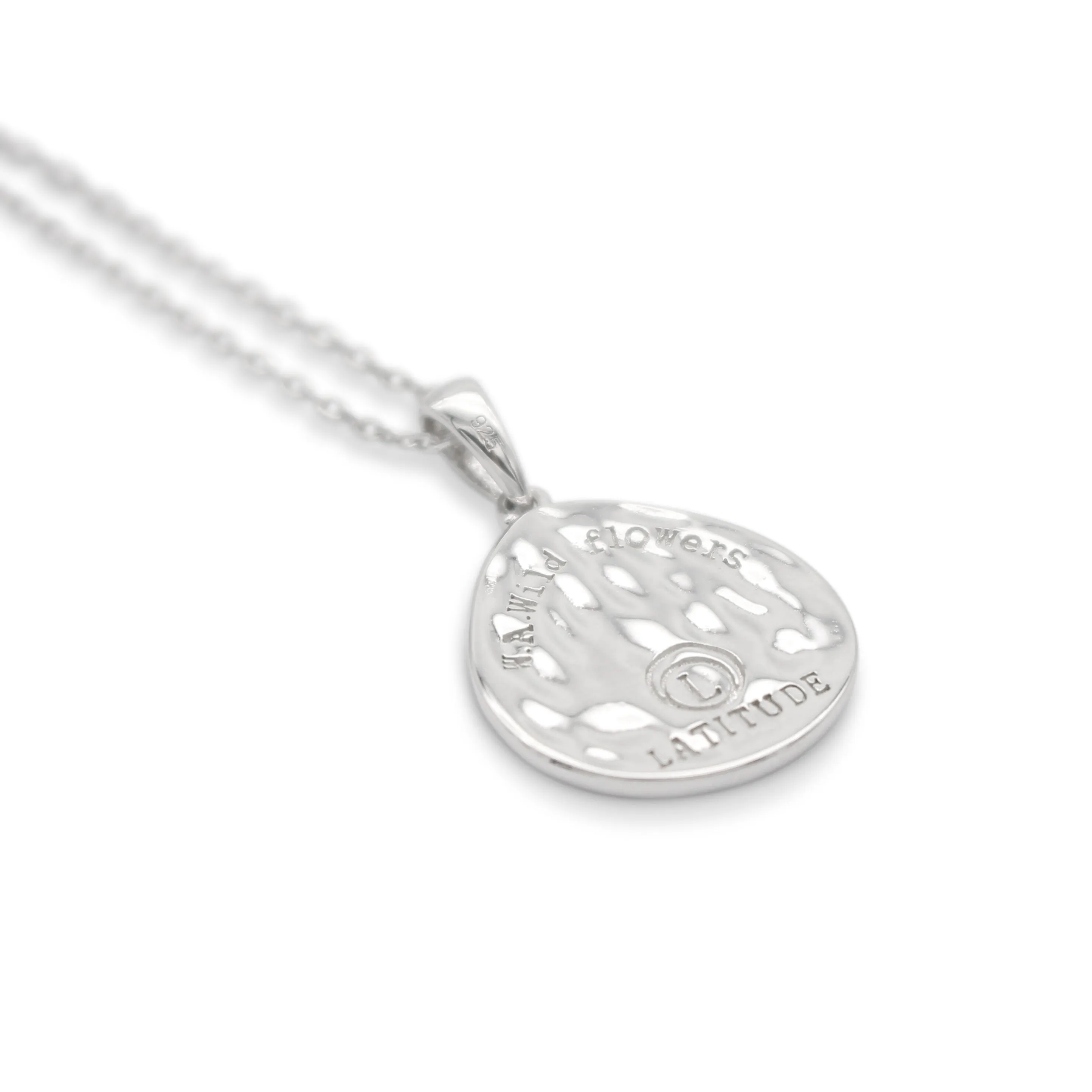 Wild Flower Necklace Sterling Silver