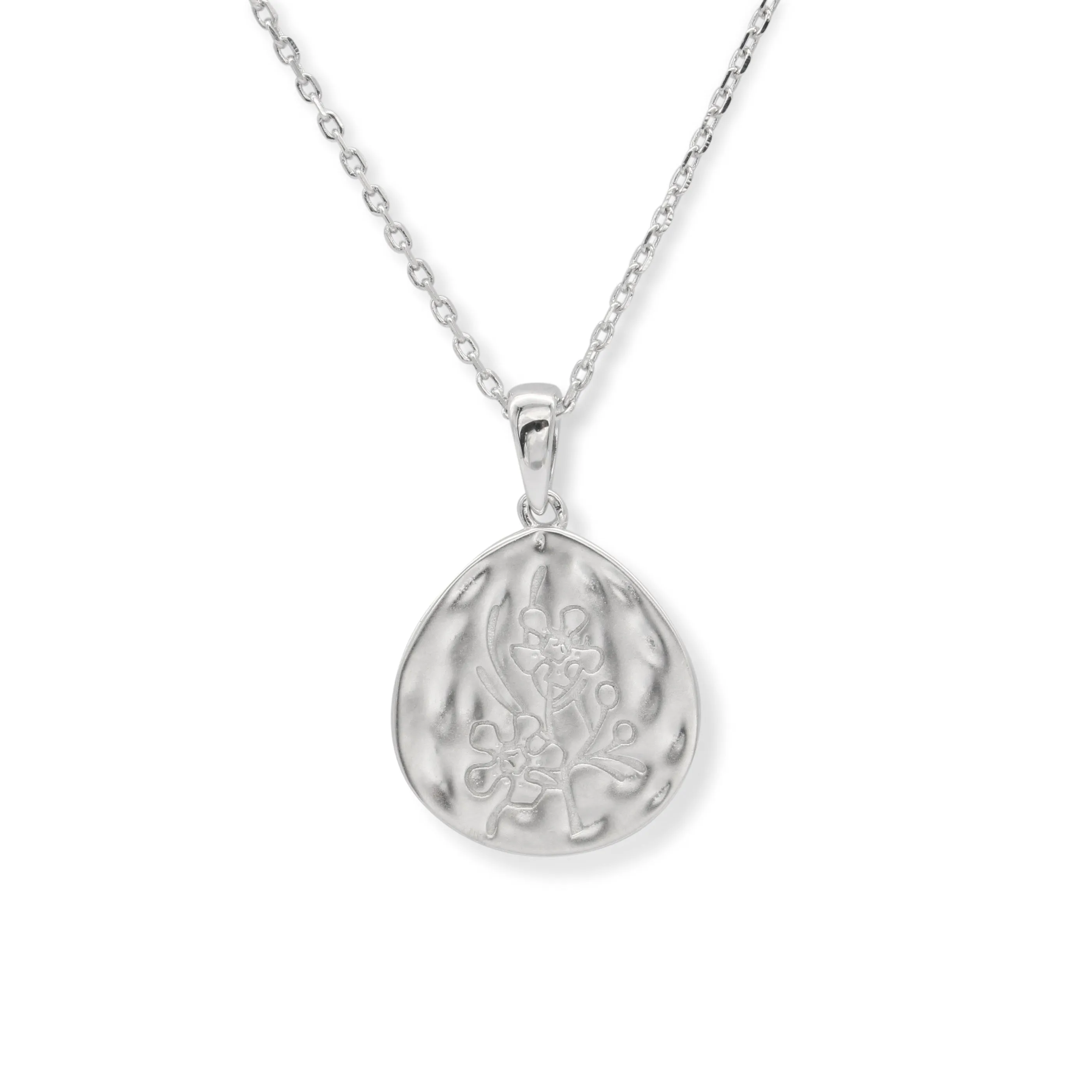 Wild Flower Necklace Sterling Silver