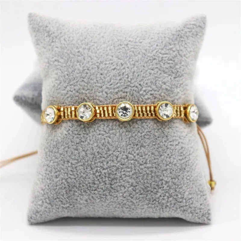 ZHONGVI Miyuki Bracelet Adjustable Heart Boho Jewelry Gift
